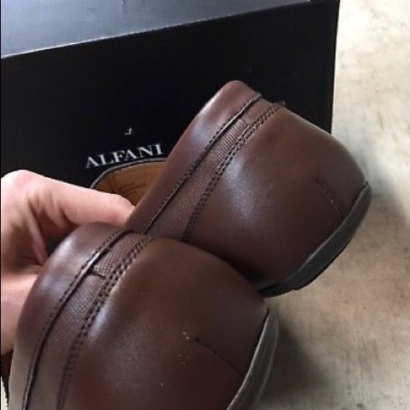 Mens Alfani Dan Brown slip on - Picture 5 of 5